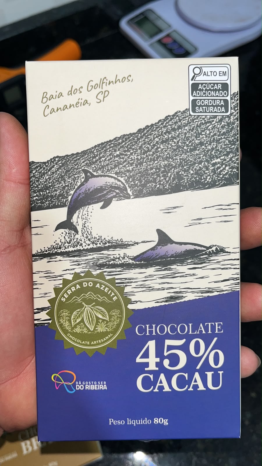 Caixa do 45% cacau