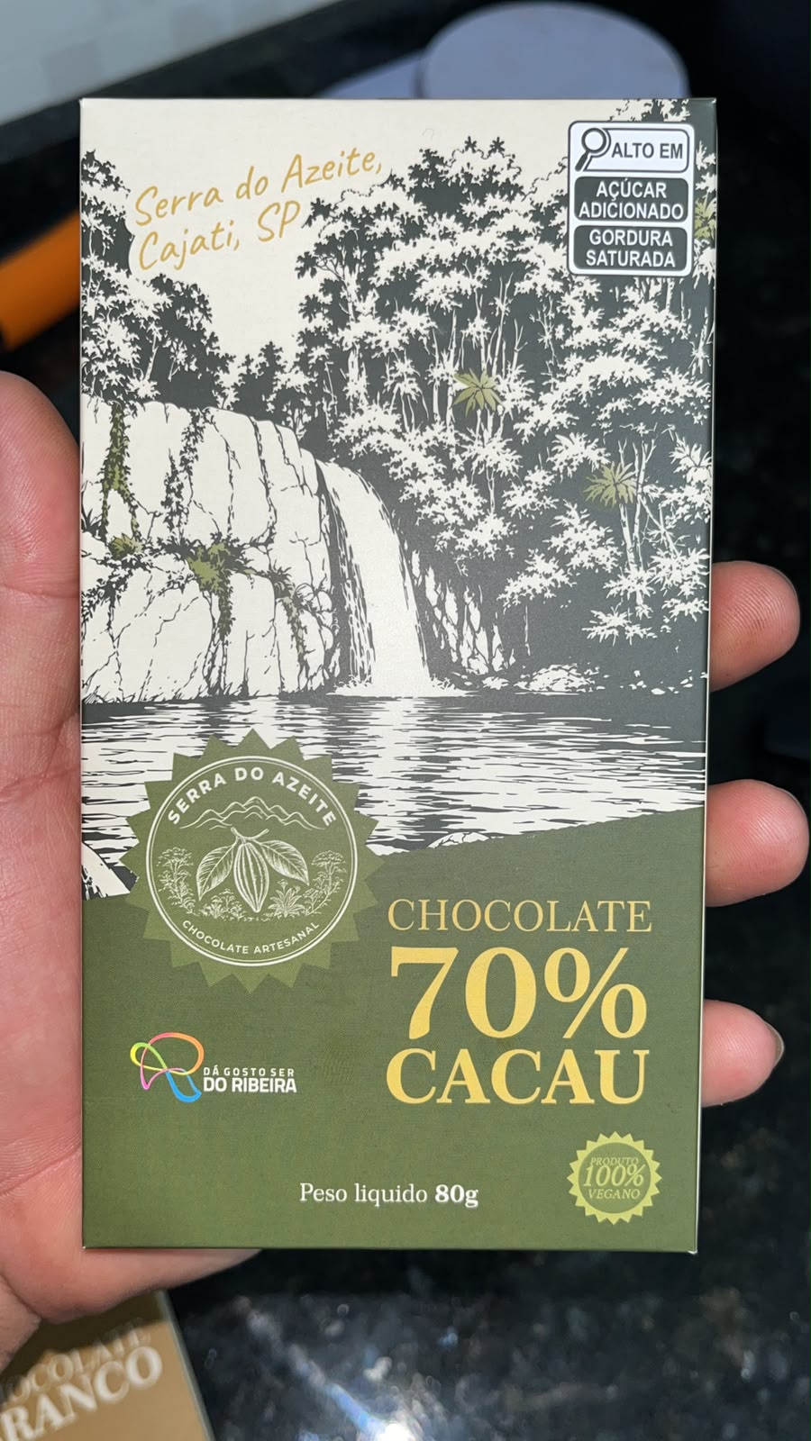 Caixa do 70% cacau